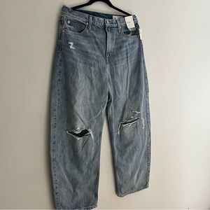 Gap high rise Barrell jeans